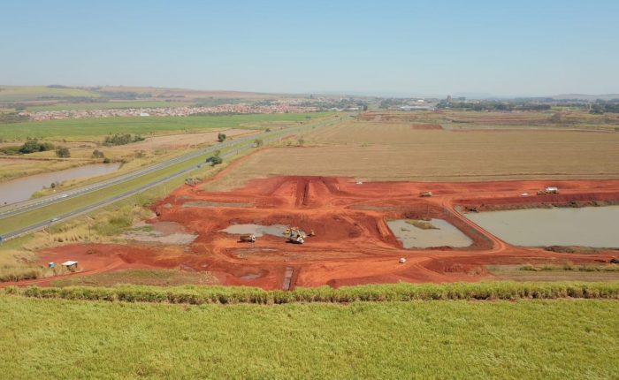 construção da Represa Santa Marina