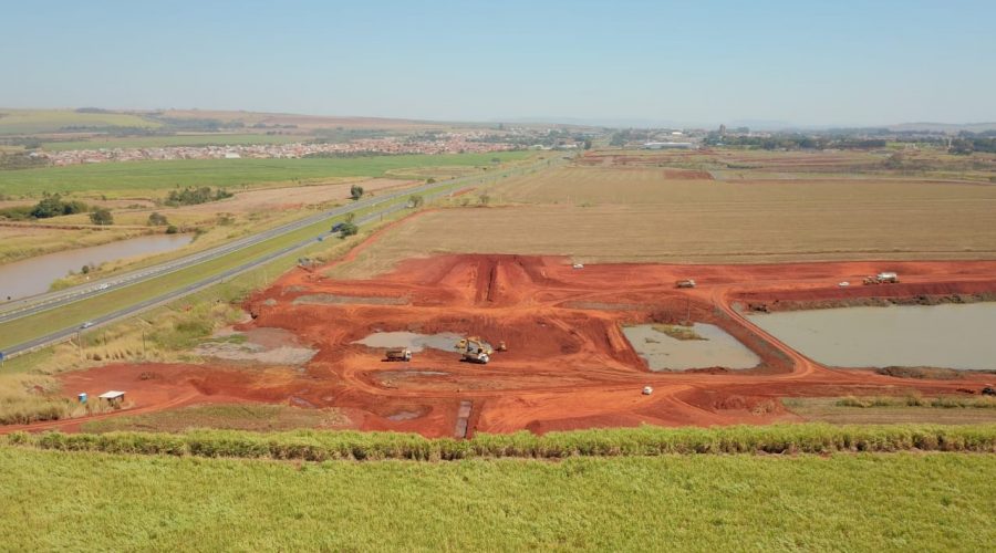 construção da Represa Santa Marina